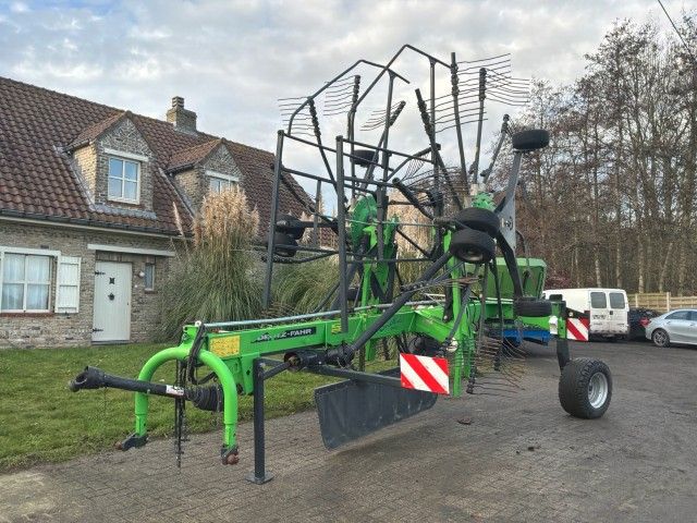 2014 Deutz-Fahr VF6588 gezogene Doppelrechen