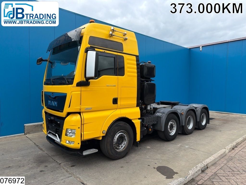 MAN TGX 41 580 8x4, EURO 6, Retarder, Standairco, 85.000 KG