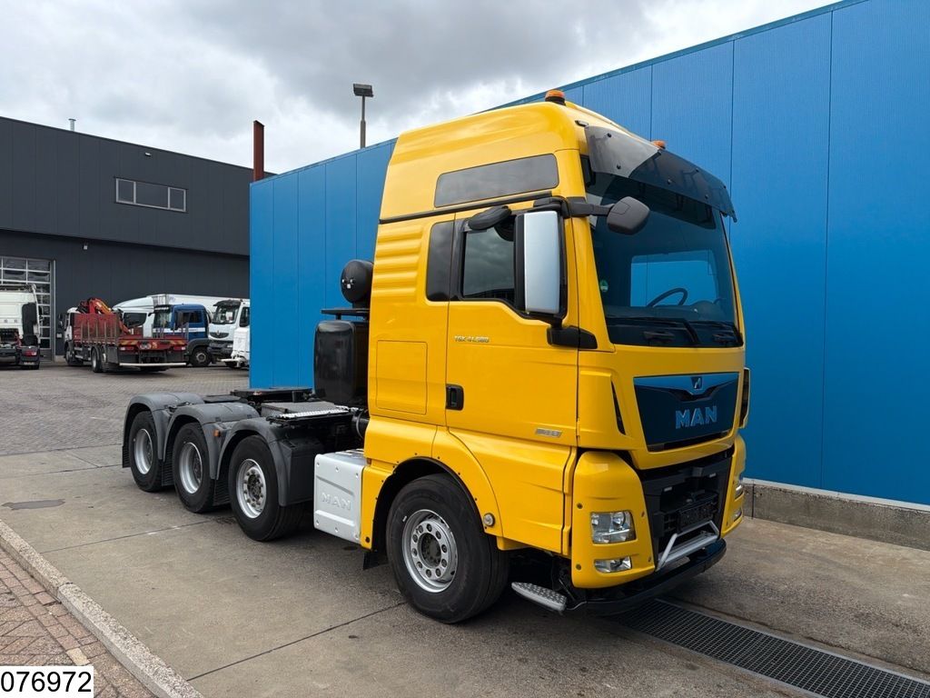 MAN TGX 41 580 8x4, EURO 6, Retarder, Standairco, 85.000 KG