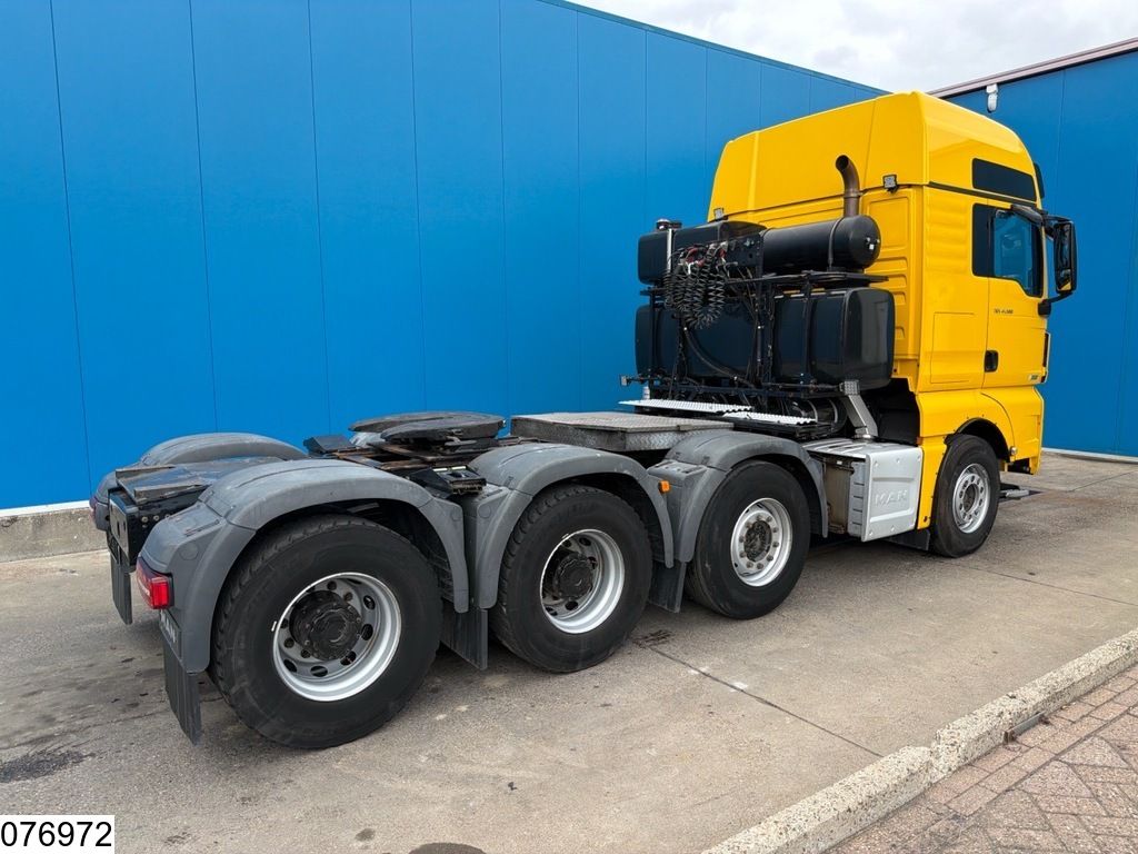 MAN TGX 41 580 8x4, EURO 6, Retarder, Standairco, 85.000 KG