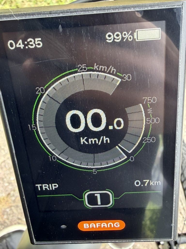 Elektrische fiets Middenmotor – 612Wh – Slechts 1.500km!