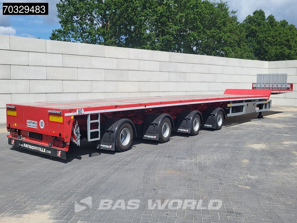 Faymonville F-S44-1BBY 4 axles Tripple tele 47mtr