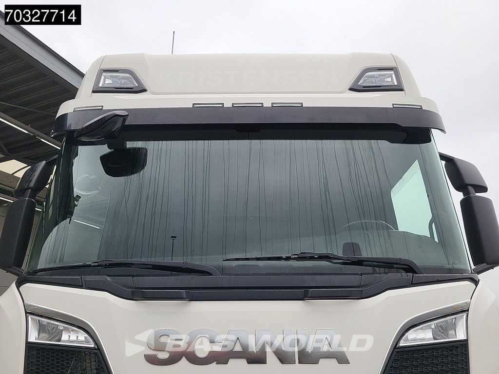 Scania R R580 8X4 8x4 chassis Lift+Steering axle Full Air suspension Retarder Automatic Euro 6
