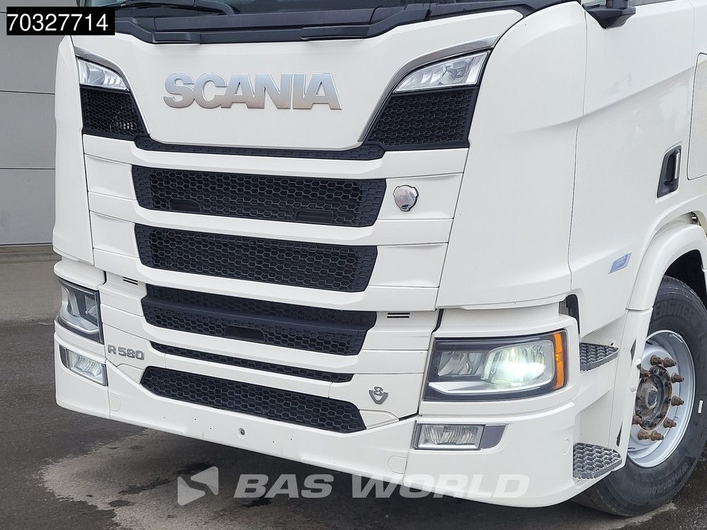 Scania R R580 8X4 8x4 chassis Lift+Steering axle Full Air suspension Retarder Automatic Euro 6