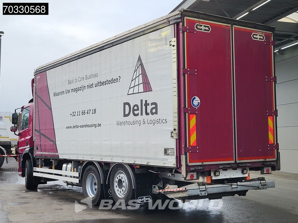 DAF CF 340 6X2 Curtainsides 2000kg tailgate Lift+steering axle MX Engine Brake Euro 6