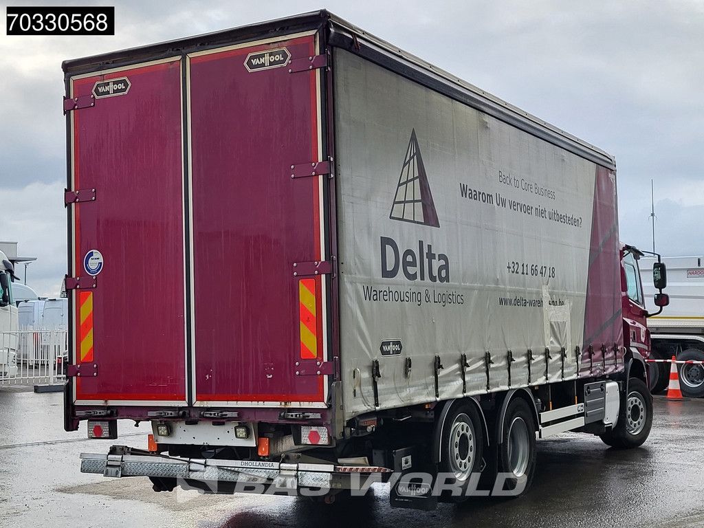DAF CF 340 6X2 Curtainsides 2000kg tailgate Lift+steering axle MX Engine Brake Euro 6