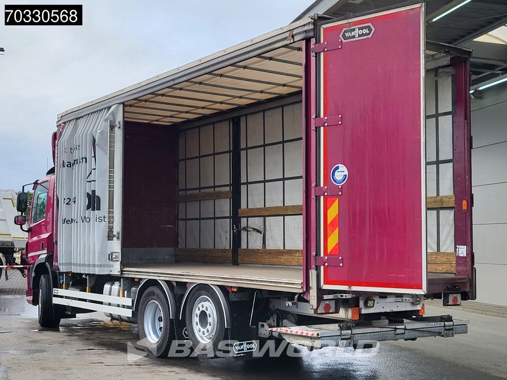 DAF CF 340 6X2 Curtainsides 2000kg tailgate Lift+steering axle MX Engine Brake Euro 6