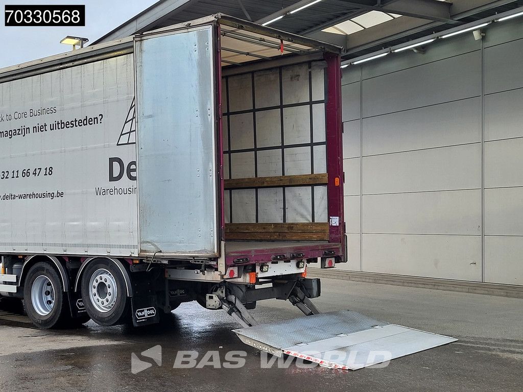 DAF CF 340 6X2 Curtainsides 2000kg tailgate Lift+steering axle MX Engine Brake Euro 6