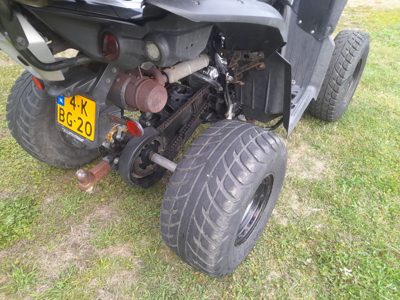 TGB Quad met auto kenteken BJ2013