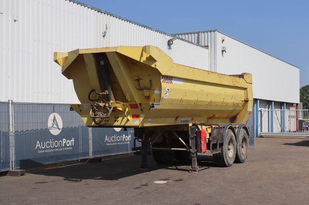 Robuster Kippsattelanhänger Kaiser S330V002C 33000kg 2002