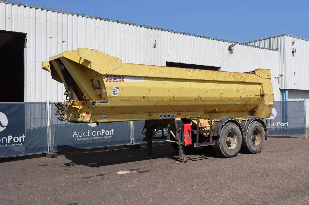 Robuster Kippsattelanhänger Kaiser S330V002C 33000kg 2002