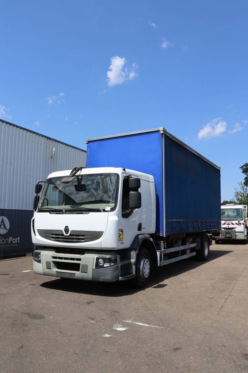 Renault Premium Diesel, 411 PS, Planen-Kastenwagen, Baujahr 2009