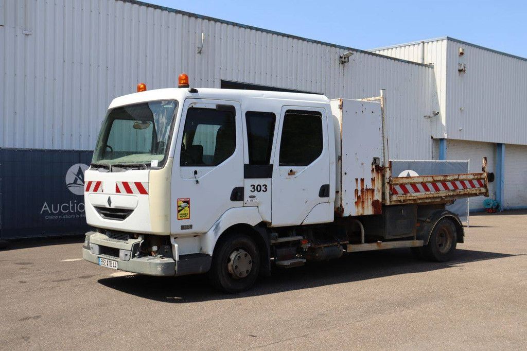 Renault Midlum 150 dCi Diesel 150 PS Kipper, Baujahr 2001, mit Doppelkabine