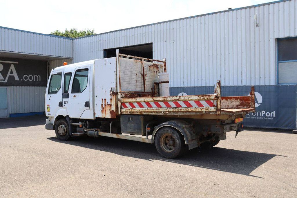 Renault Midlum 150 dCi Diesel 150 PS Kipper, Baujahr 2001, mit Doppelkabine