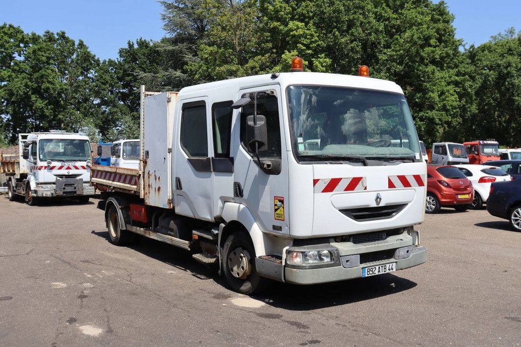 Renault Midlum 150 dCi Diesel 150 PS Kipper, Baujahr 2001, mit Doppelkabine