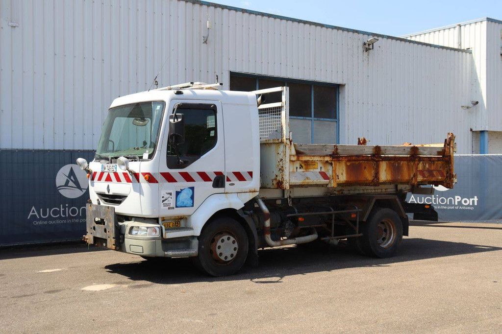 Truck Tipper Renault Midlum 180 Diesel 215hp 2001