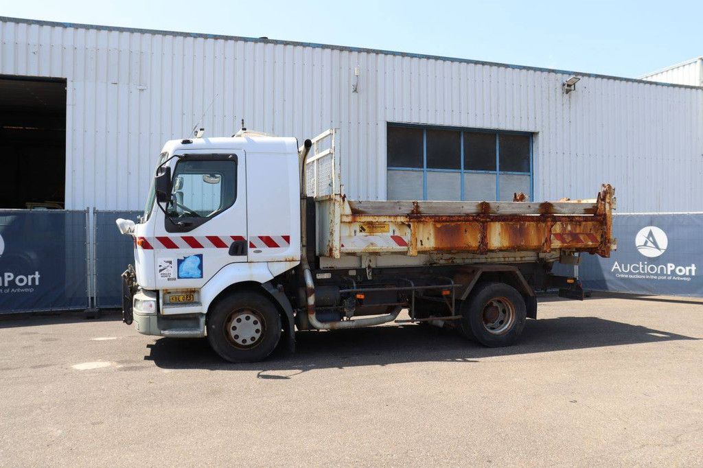 Truck Tipper Renault Midlum 180 Diesel 215hp 2001
