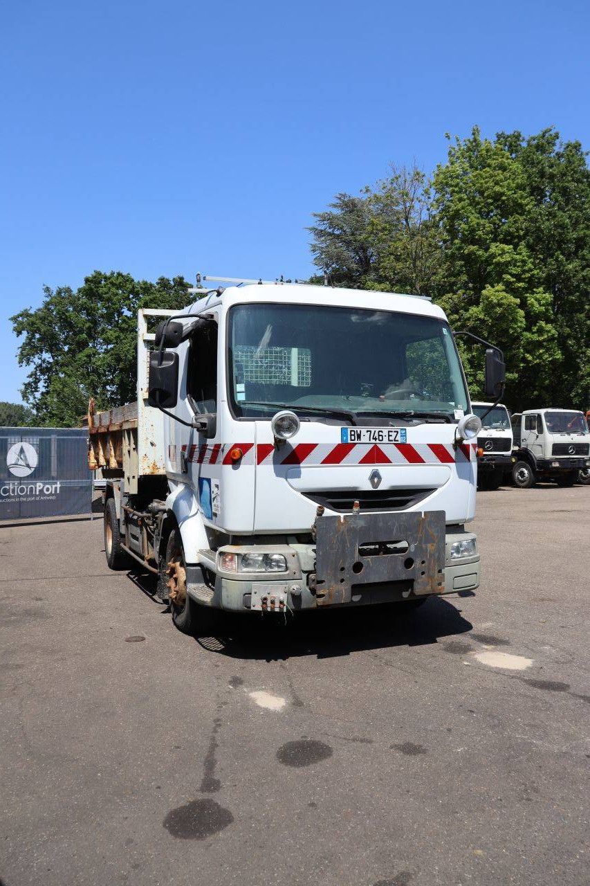 Truck Tipper Renault Midlum 180 Diesel 215hp 2001