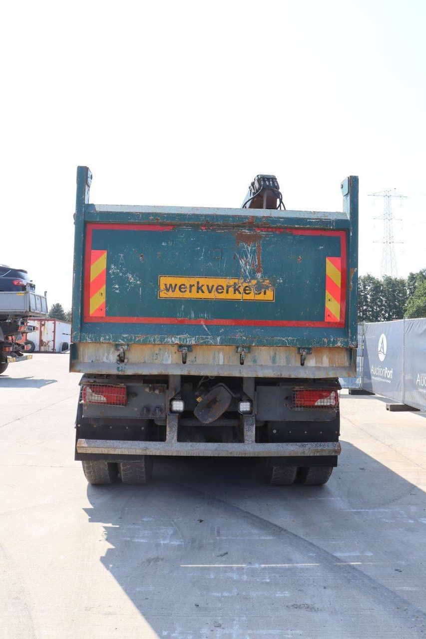 Scania G 380 Diesel-Kipper, 380 PS, Baujahr 2009, mit Kran