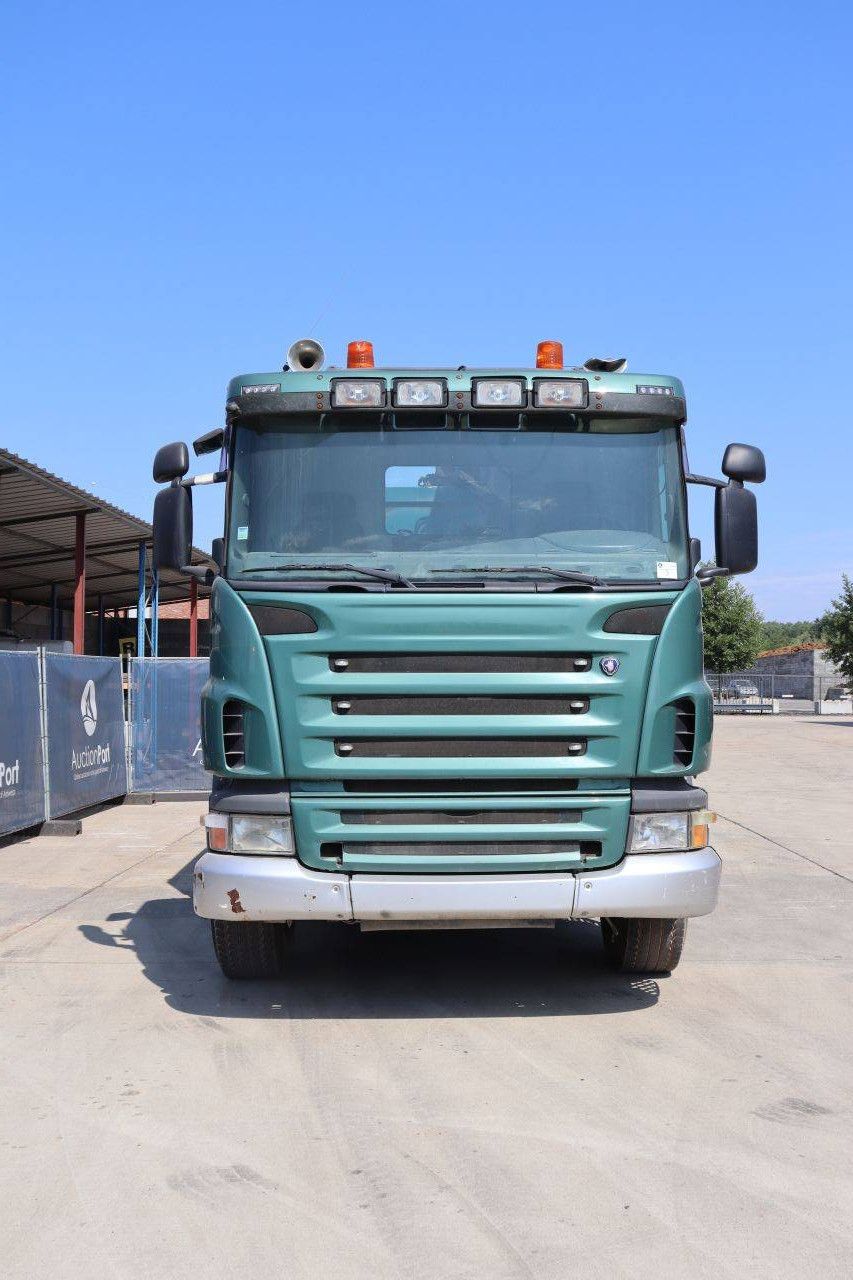 Scania G 380 Diesel-Kipper, 380 PS, Baujahr 2009, mit Kran
