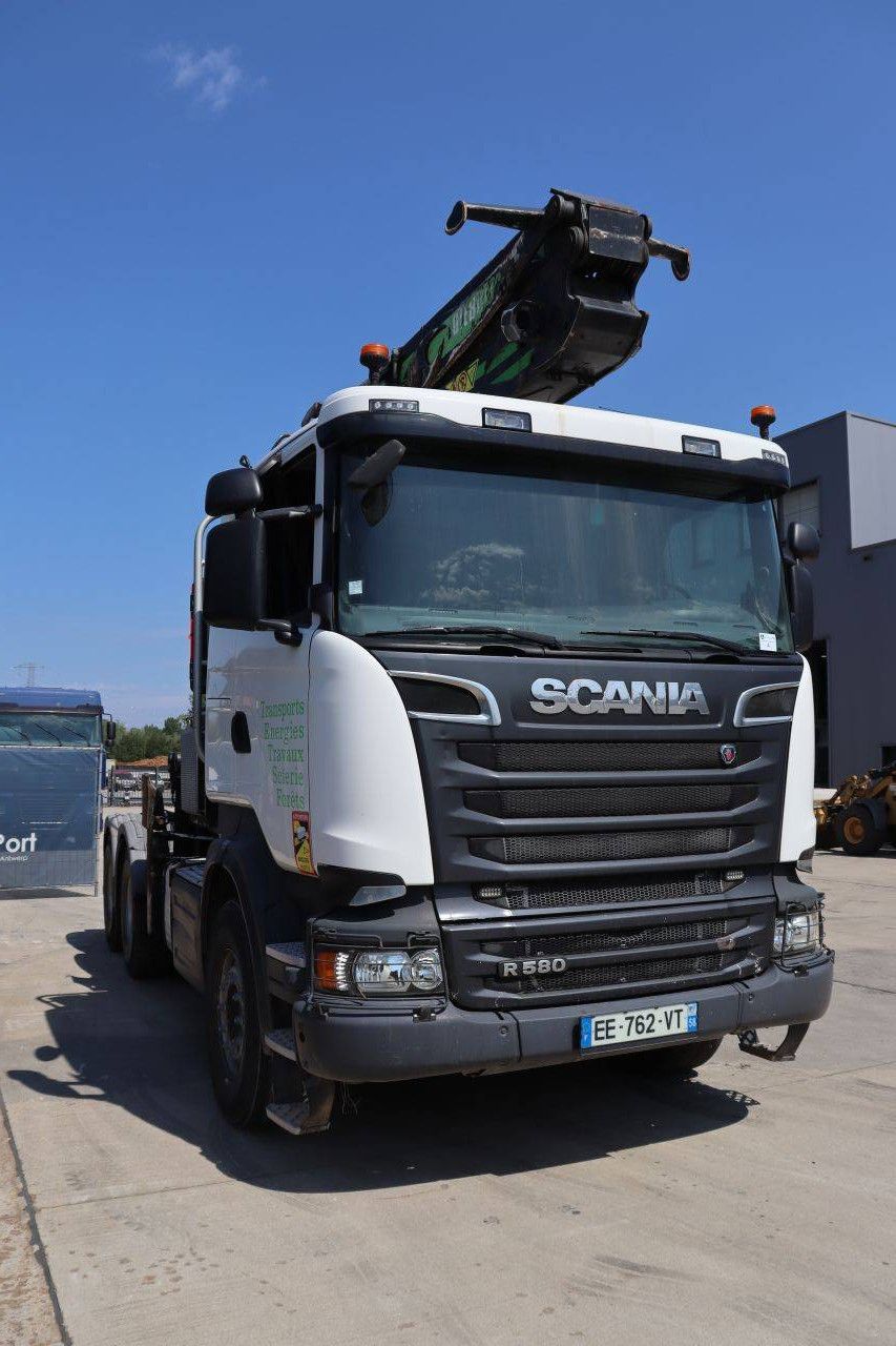 Hakenliftsystem Scania R580 Diesel 580 PS LKW 2016