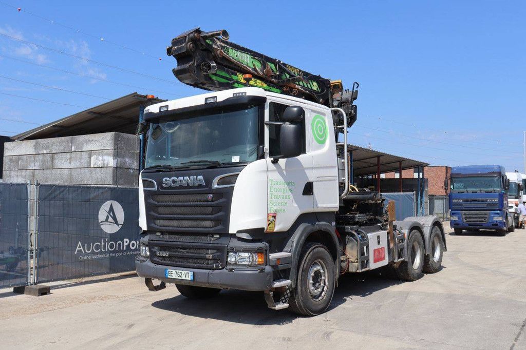 Hakenliftsystem Scania R580 Diesel 580 PS LKW 2016