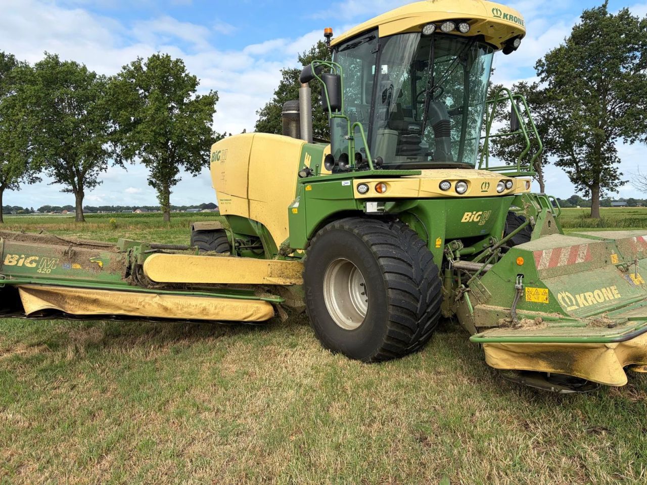 Krone Big M 420 CV zelfrijdende maaier