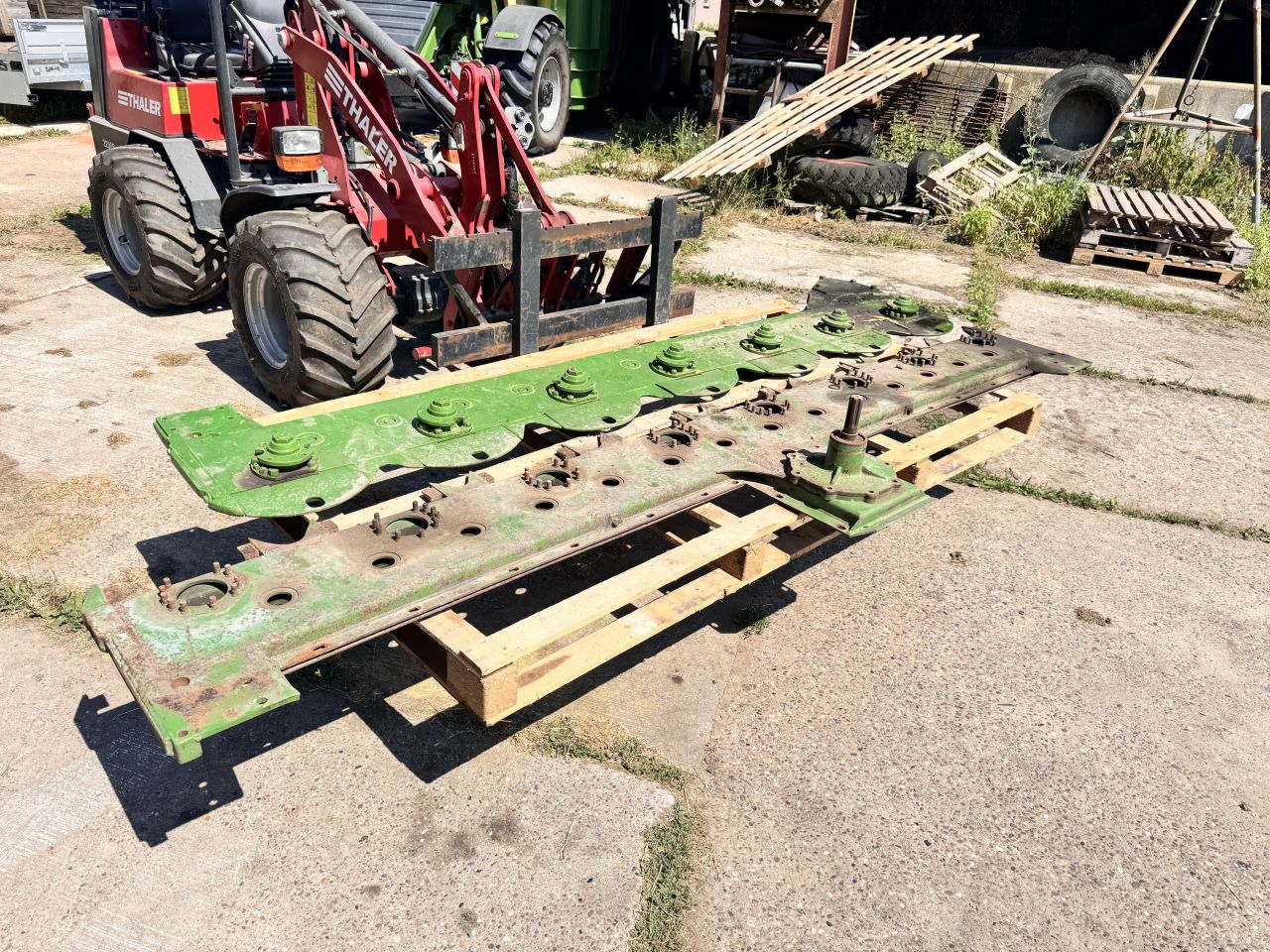 Krone Big M onderdelen maaibalk rijmotor tandwielkast