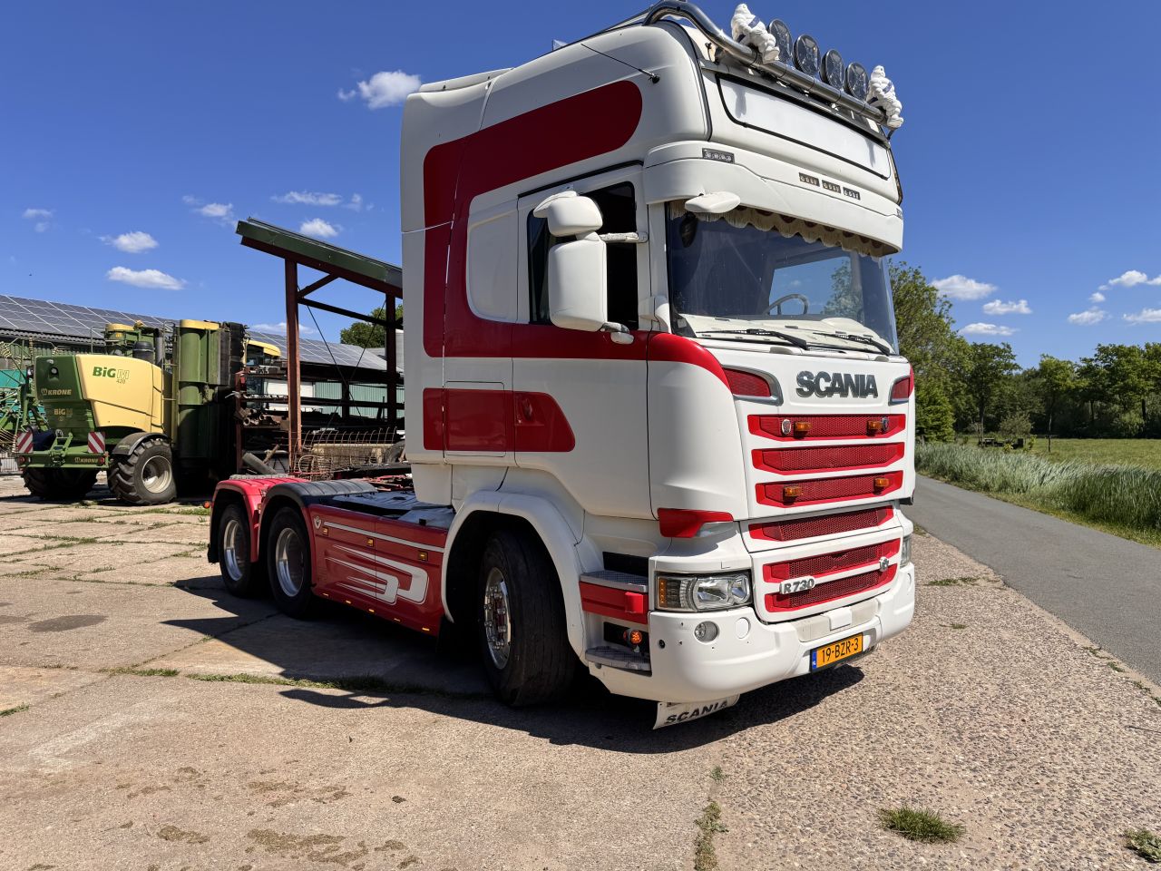 Scania R730 V8 6x2 PTO hydro Full air
