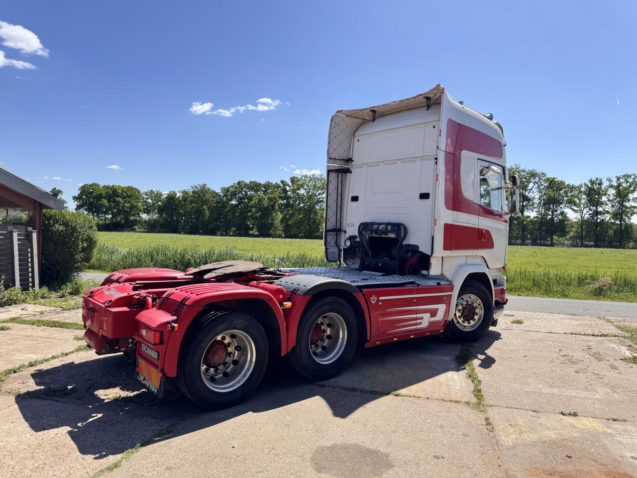 Scania R730 V8 6x2 PTO hydro Full air