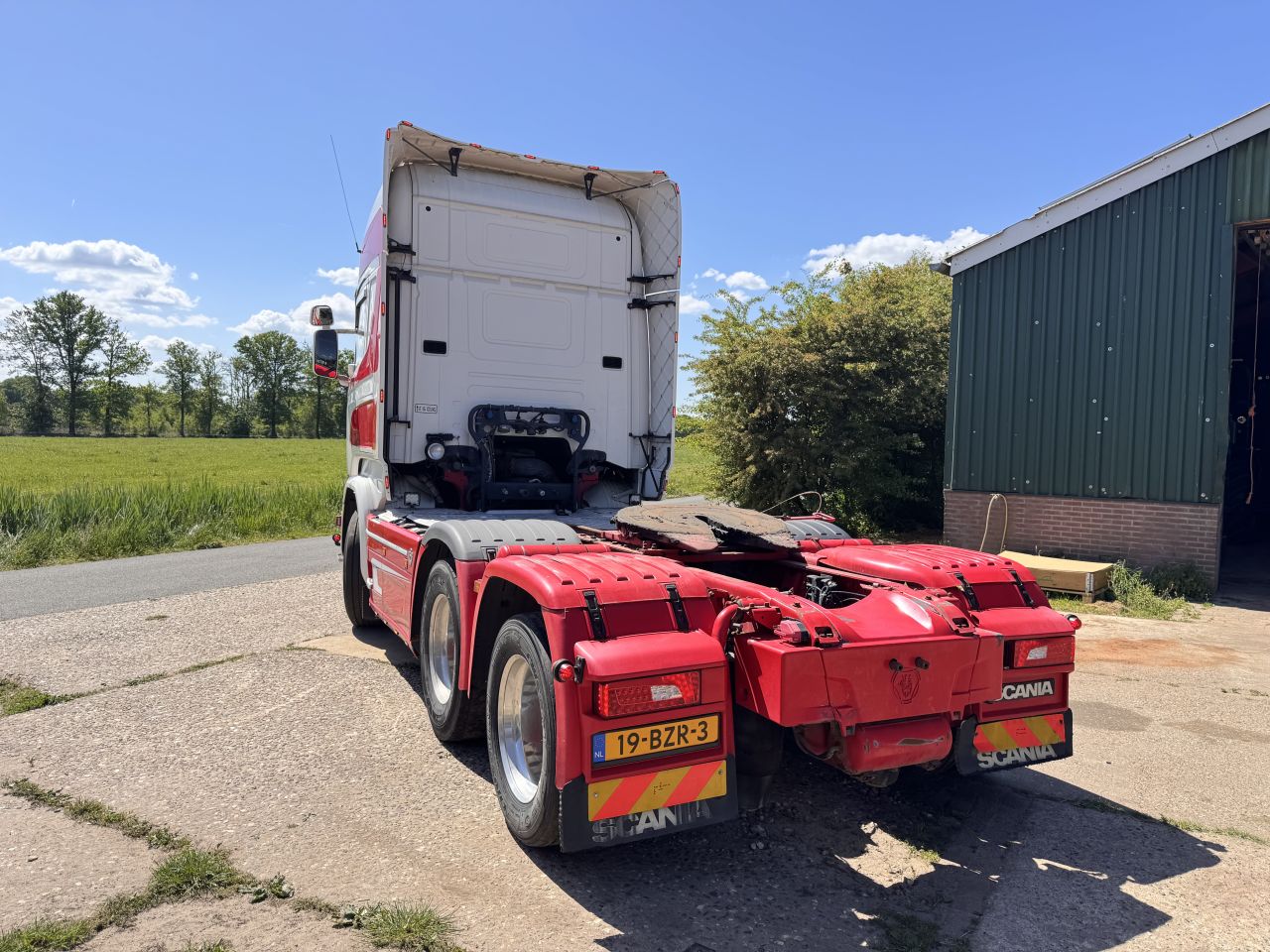 Scania R730 V8 6x2 PTO hydro Full air