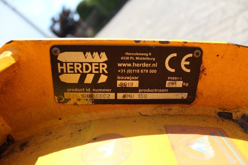 Herder KMU150 VB klepelmaaier / Schlegelmäher / flail mow