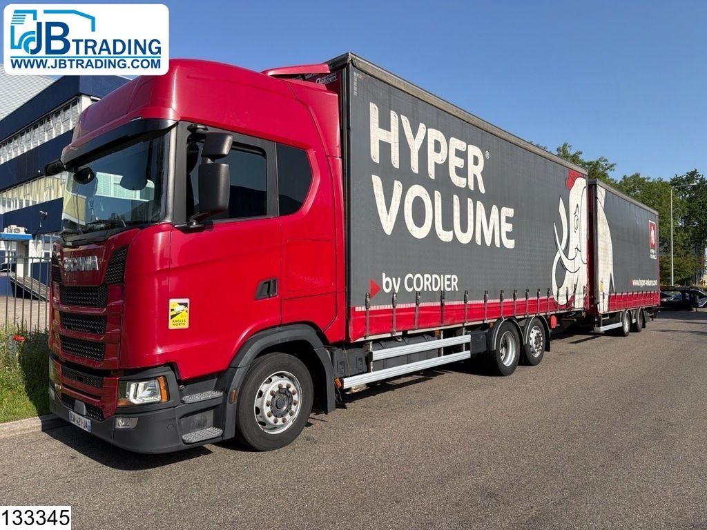 Scania S 450 Euro 6, retarder, hydraulic pop-up roof
