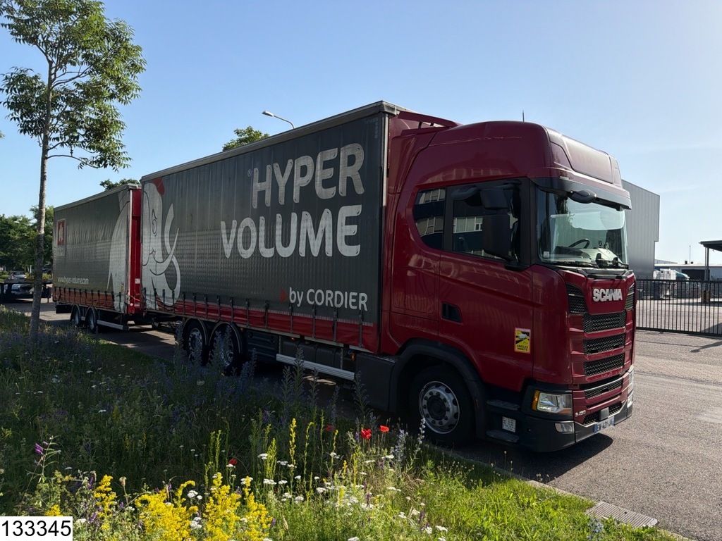 Scania S 450 Euro 6, retarder, hydraulic pop-up roof
