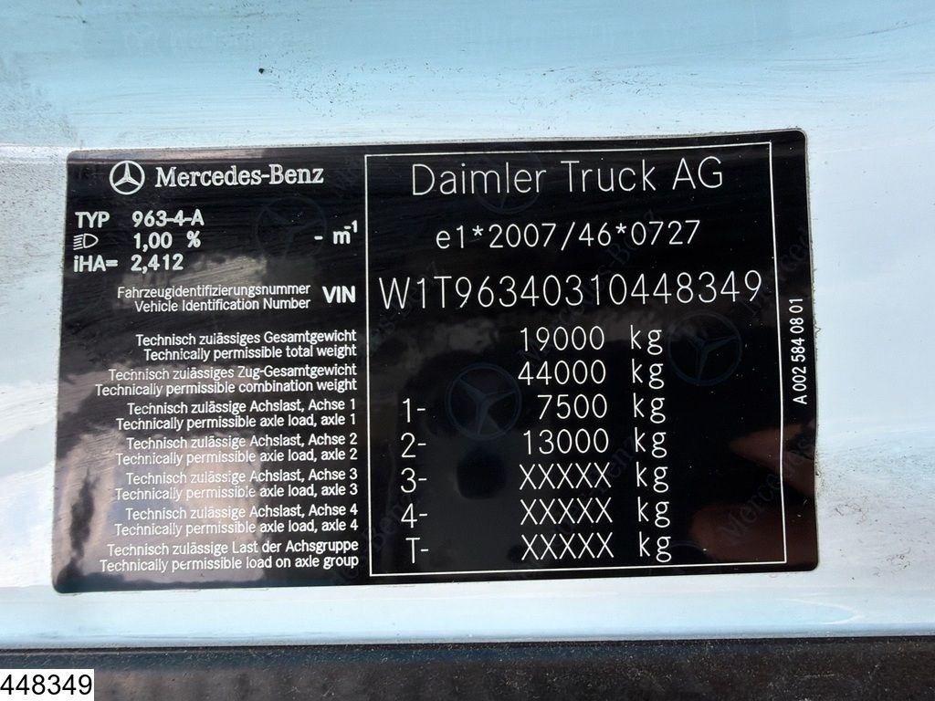Mercedes Actros 1845 EURO 6d