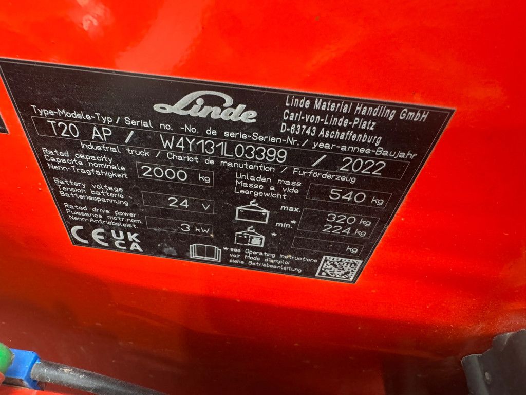 Linde T20 T 20 AP