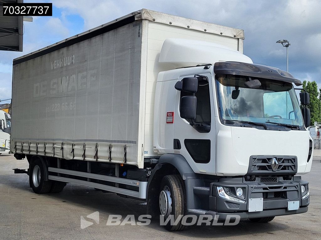 Renault D 280 4X2 18tonner Curtainsides 2000kg Ladebordwand Automatic Euro 6