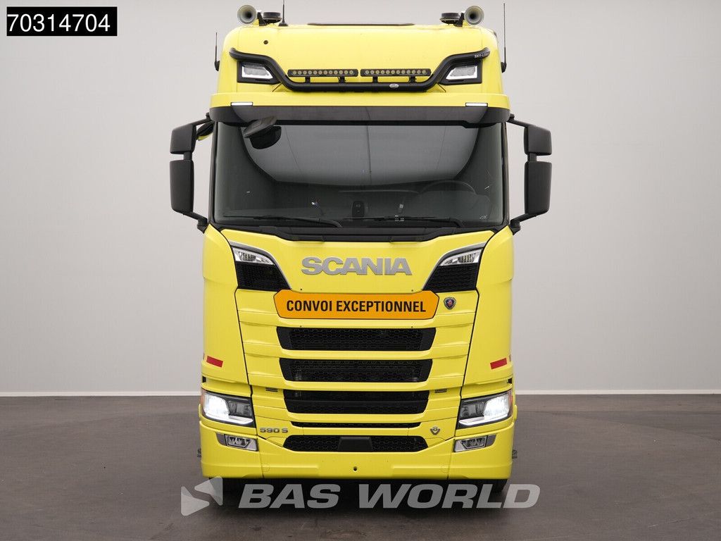 Scania S590 6X4 Full-Air Retarder 2xTanks Big-Axle Standklima Leder Navi