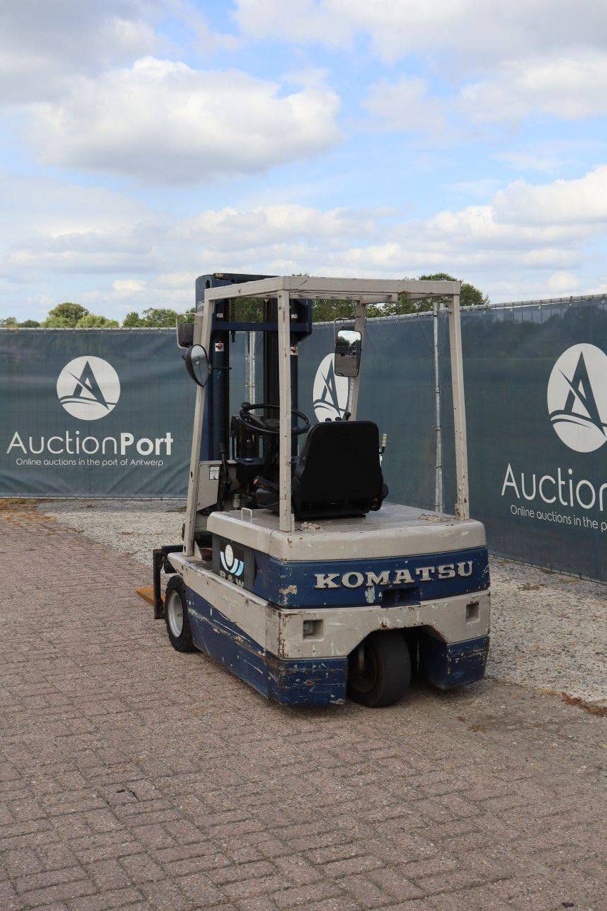 Komatsu FB18M-2 Elektro-Gabelstapler, 1800 kg, 4,47 m