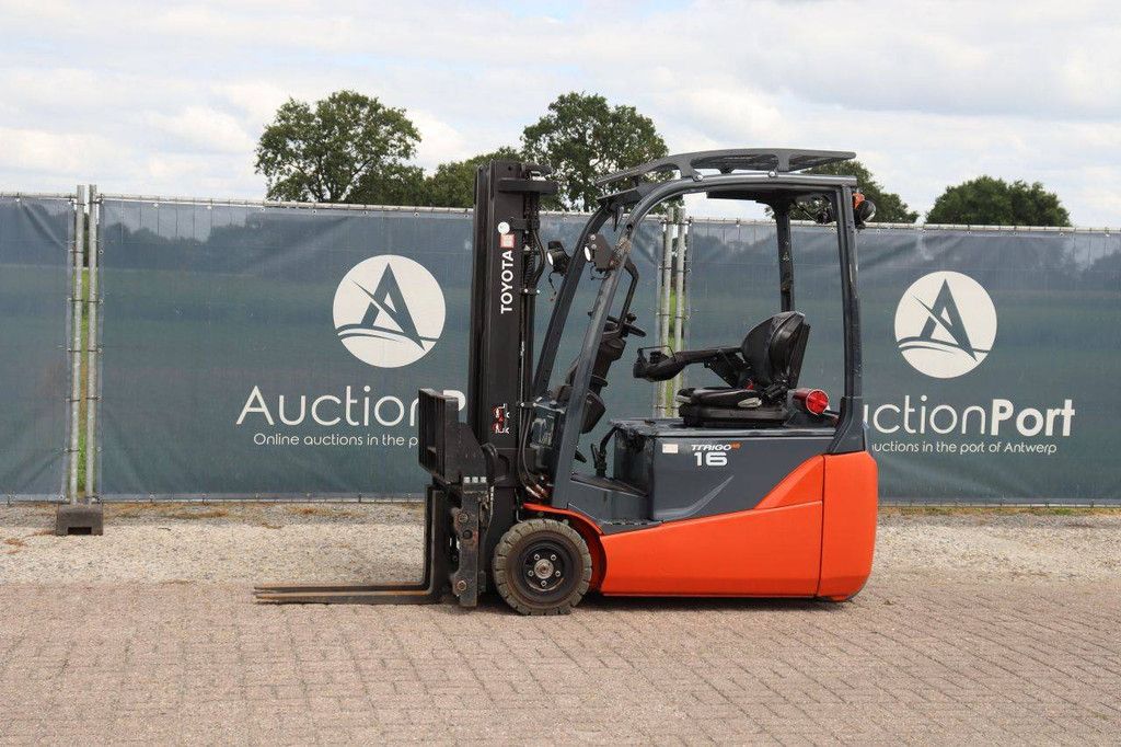 Toyota 8FBE18T Electric Forklift 1800kg 4.7m 2021