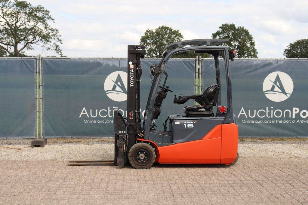 Toyota 8FBE18T Electric Forklift 1800kg 4.7m 2021
