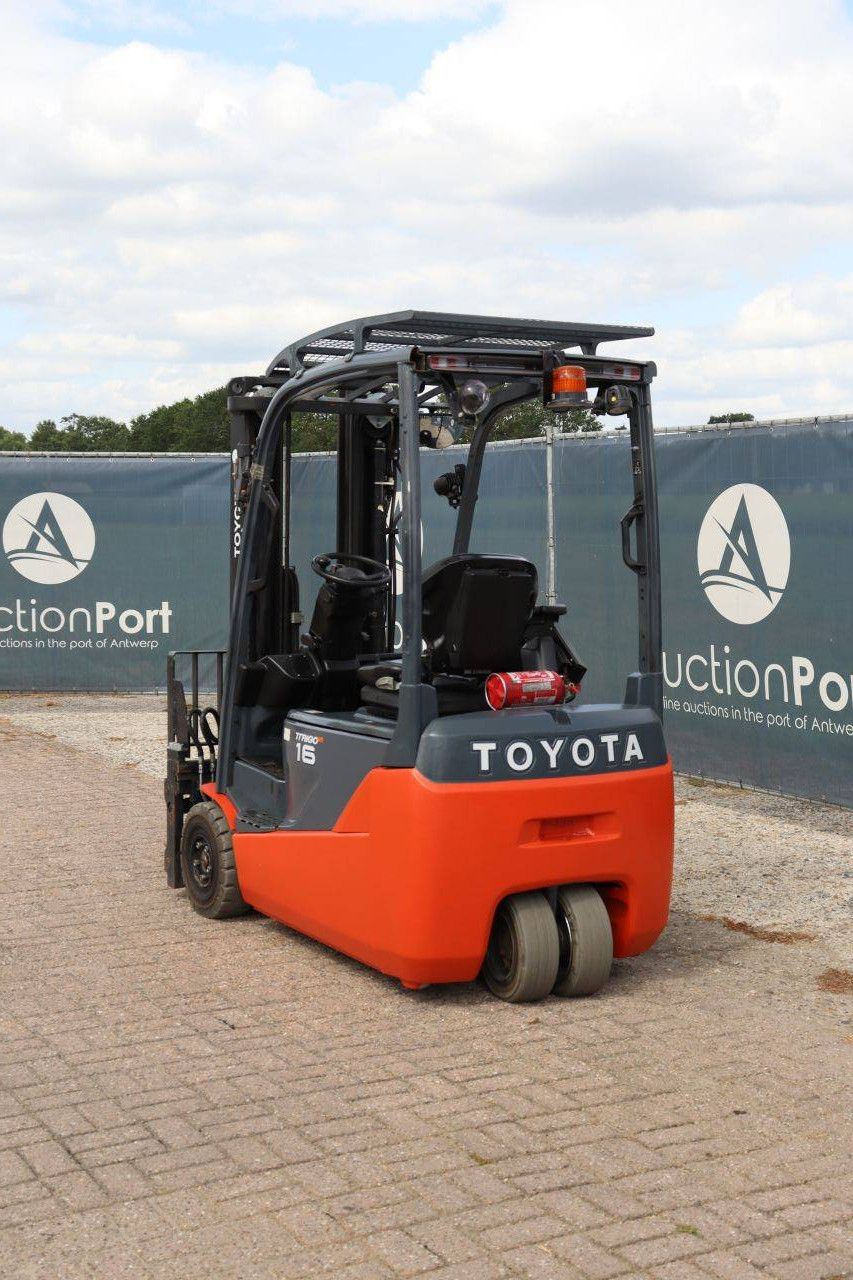 Toyota 8FBE18T Electric Forklift 1800kg 4.7m 2021