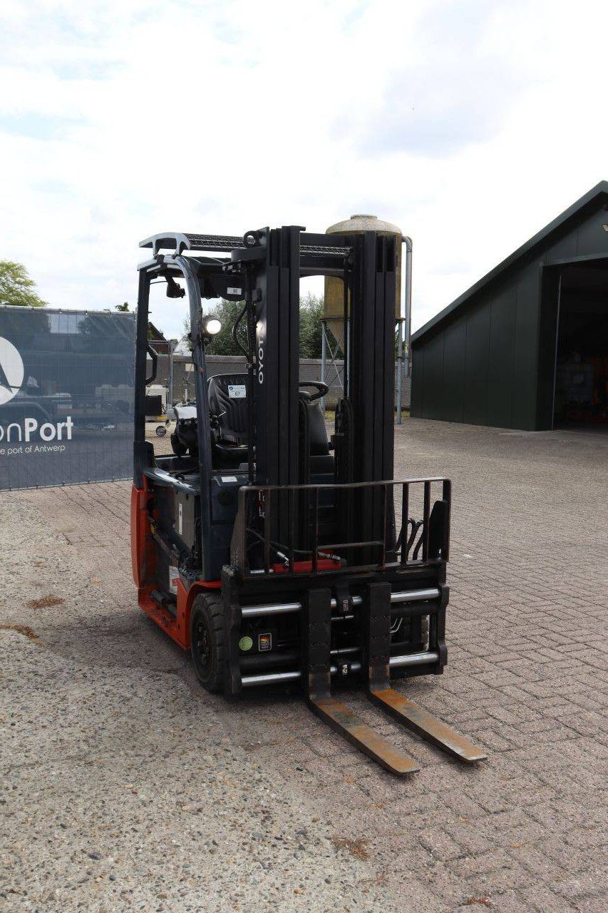 Toyota 8FBE18T Electric Forklift 1800kg 4.7m 2021