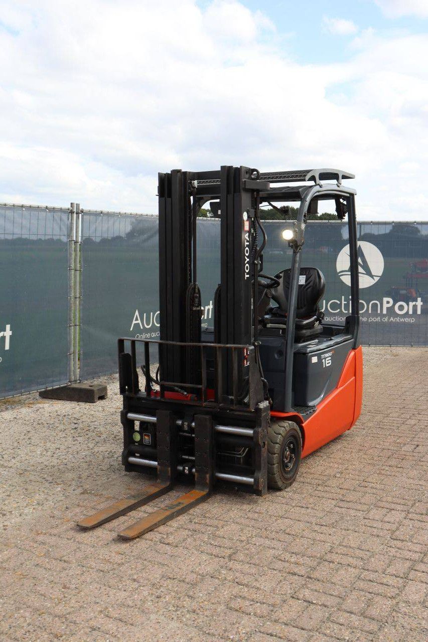 Toyota 8FBE18T Electric Forklift 1800kg 4.7m 2021