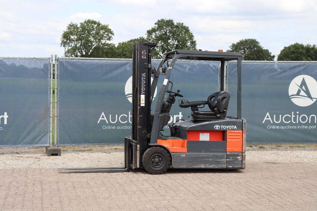Toyota 7FBEF15 Electric Forklift 1380kg 3.3m 2005