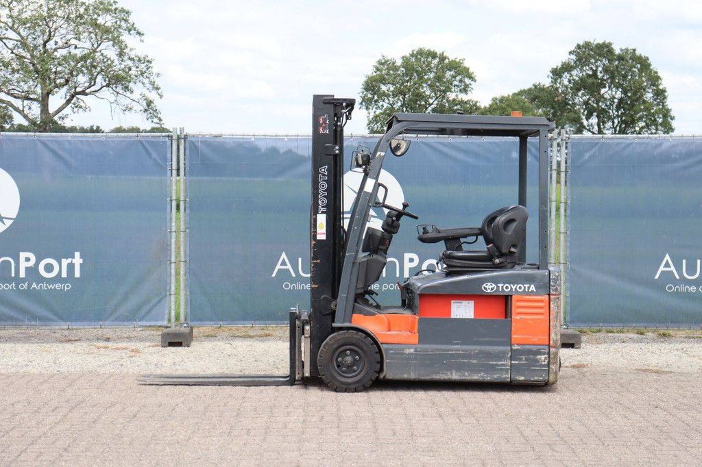 Toyota 7FBEF15 Electric Forklift 1380kg 3.3m 2005