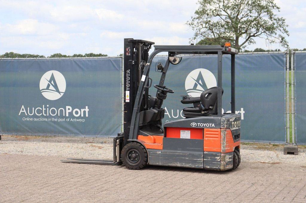 Toyota 7FBEF15 Electric Forklift 1380kg 3.3m 2005