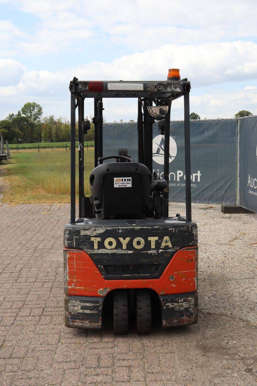 Toyota 7FBEF15 Electric Forklift 1380kg 3.3m 2005