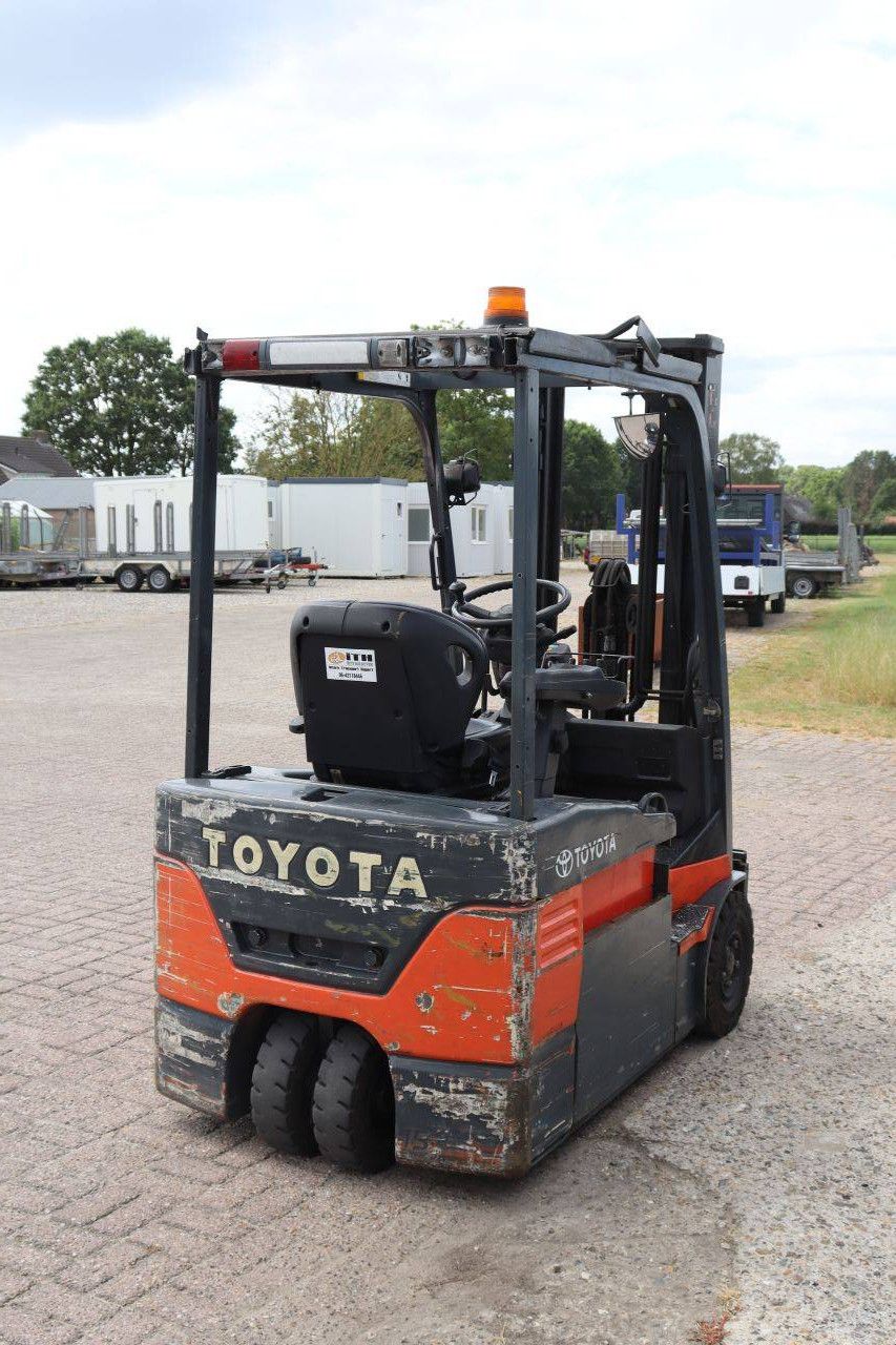 Toyota 7FBEF15 Electric Forklift 1380kg 3.3m 2005