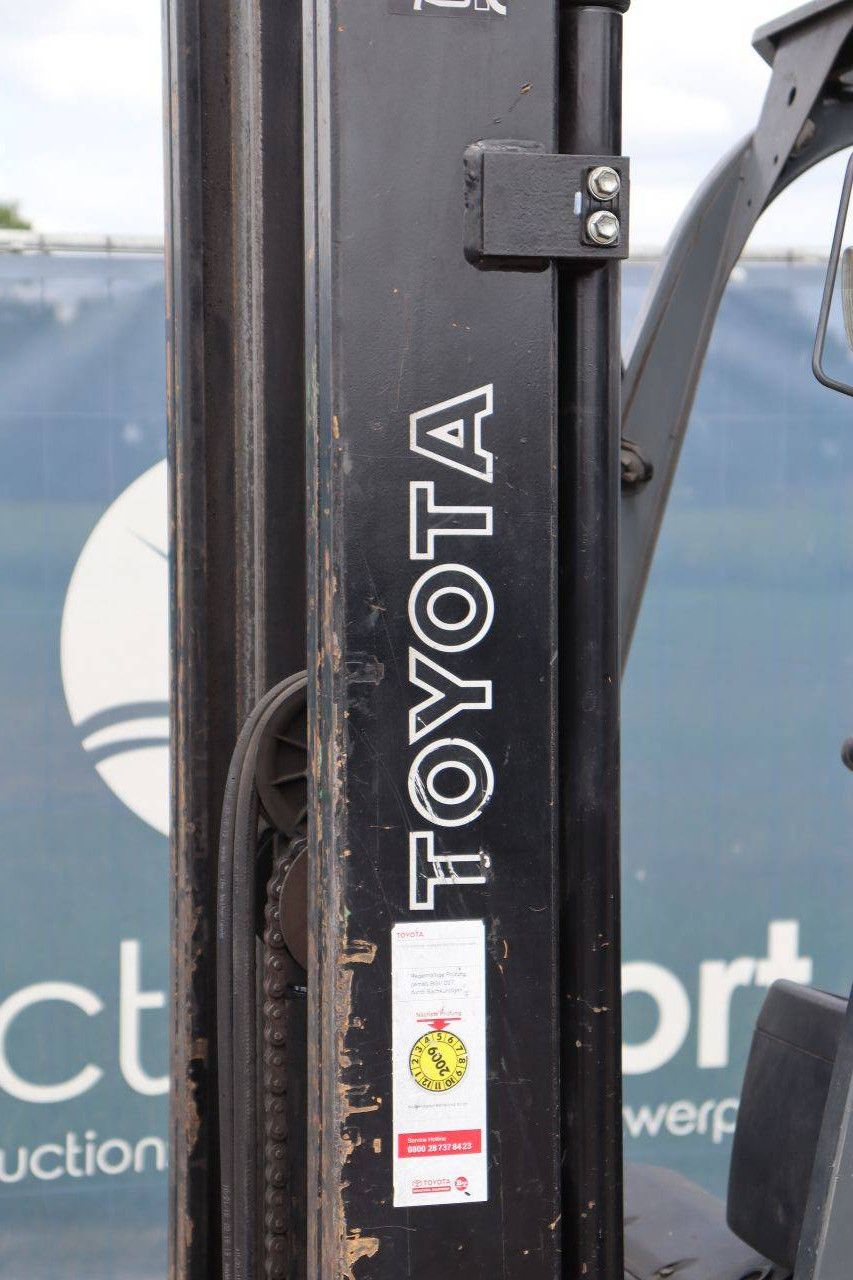 Toyota 7FBEF15 Electric Forklift 1380kg 3.3m 2005